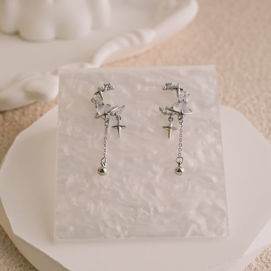 Platinum Plated Earring