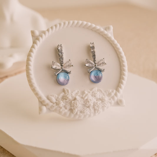 Platinum Plated Earring