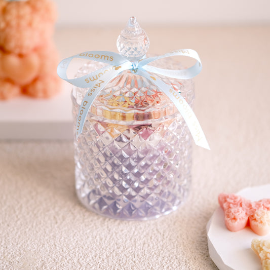 Honey Bloom Flower Candle