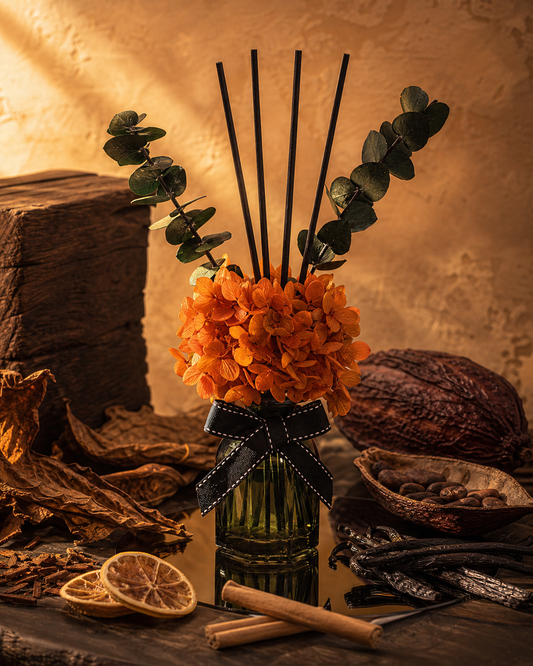 Warm Tobacco & Vanilla Reed Diffuser | Inspired by Tobacco Vanille