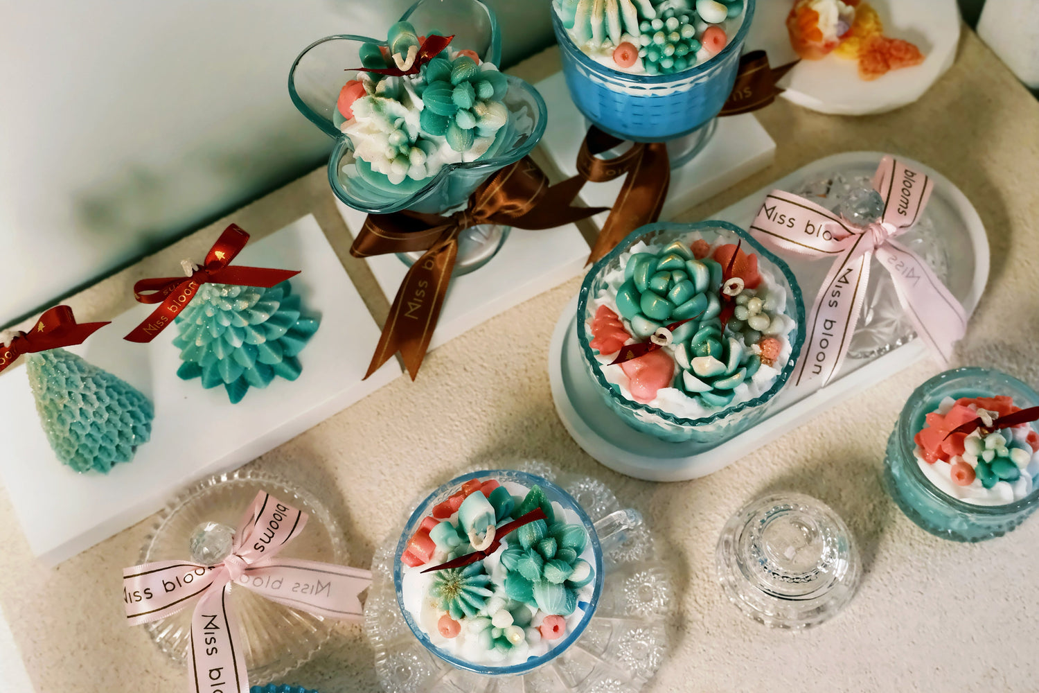 Christmas-themed Candles