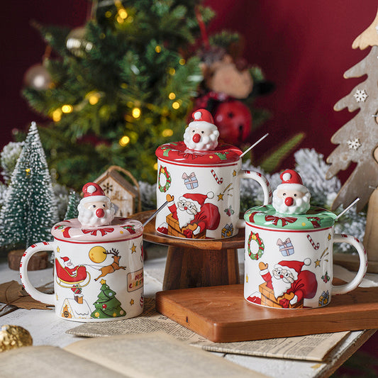 Festive Santa Mug