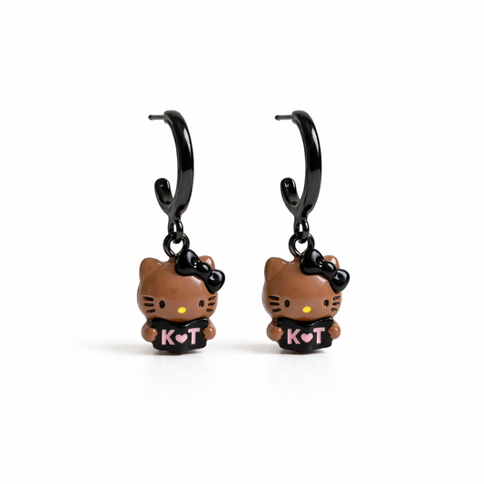 Hello Kitty Enamel Stud Earring