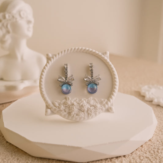 Platinum Plated Earring