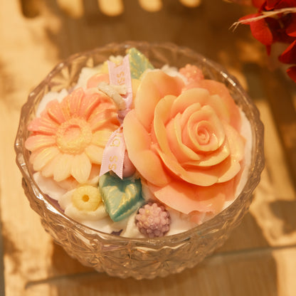 Blossom Pineapple Jar Candle