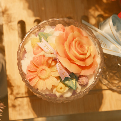 Blossom Pineapple Jar Candle