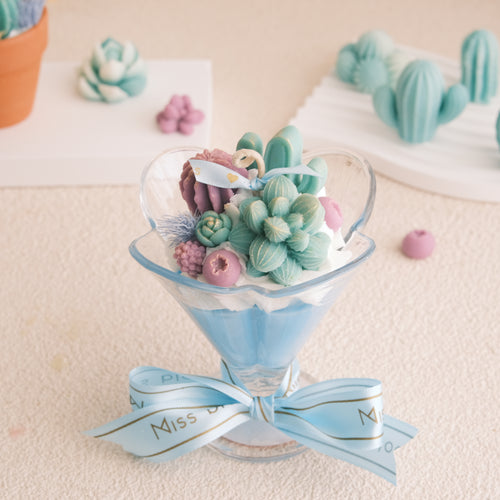 Parfait Cactus Candle