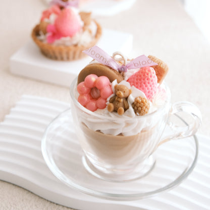 Vanilla Caramel Tea Cup Treat Candle