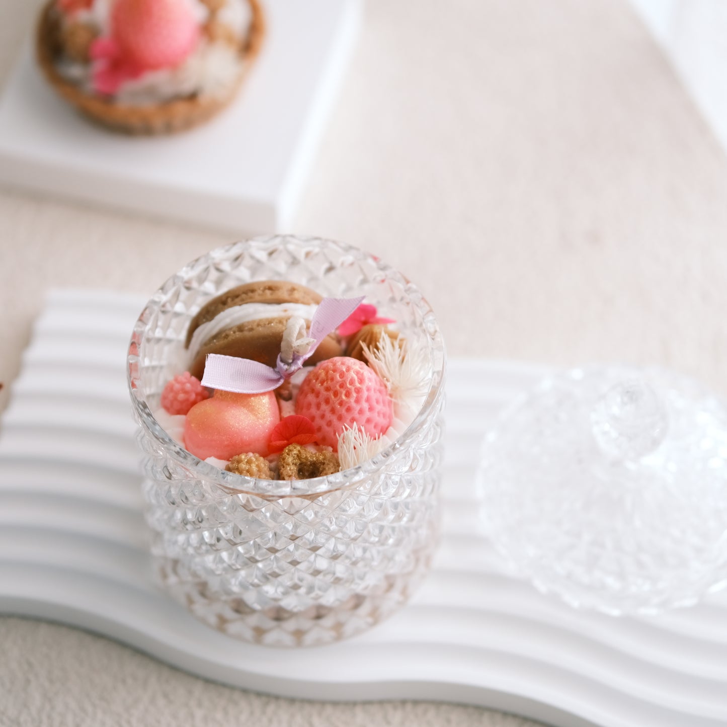 Caramel Delight Crystal Jar Candle