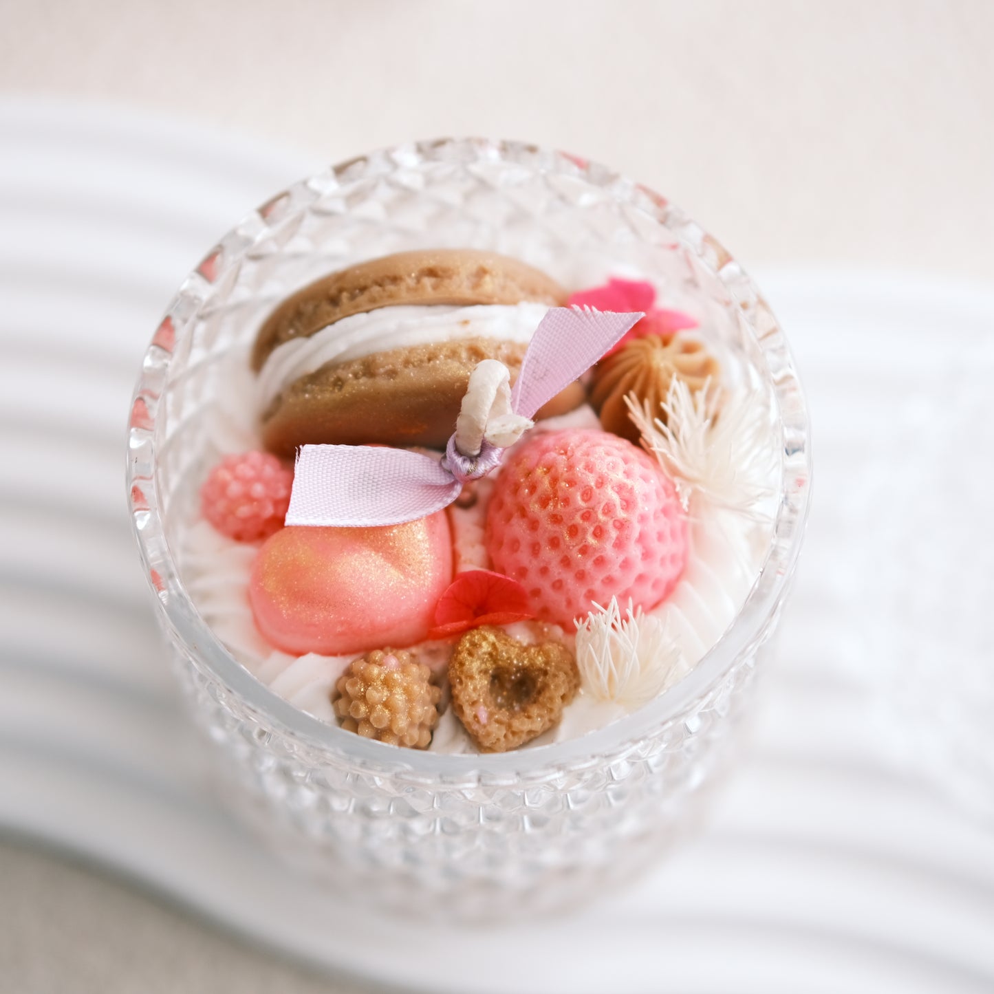 Caramel Delight Crystal Jar Candle