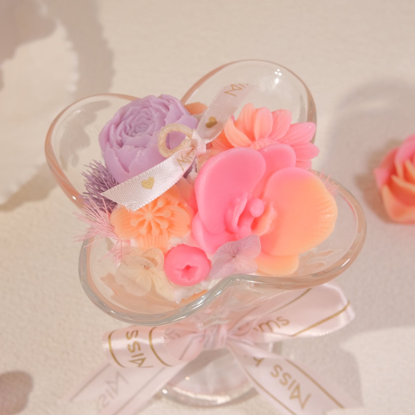 Petal Whispers Orchid Parfait Candle