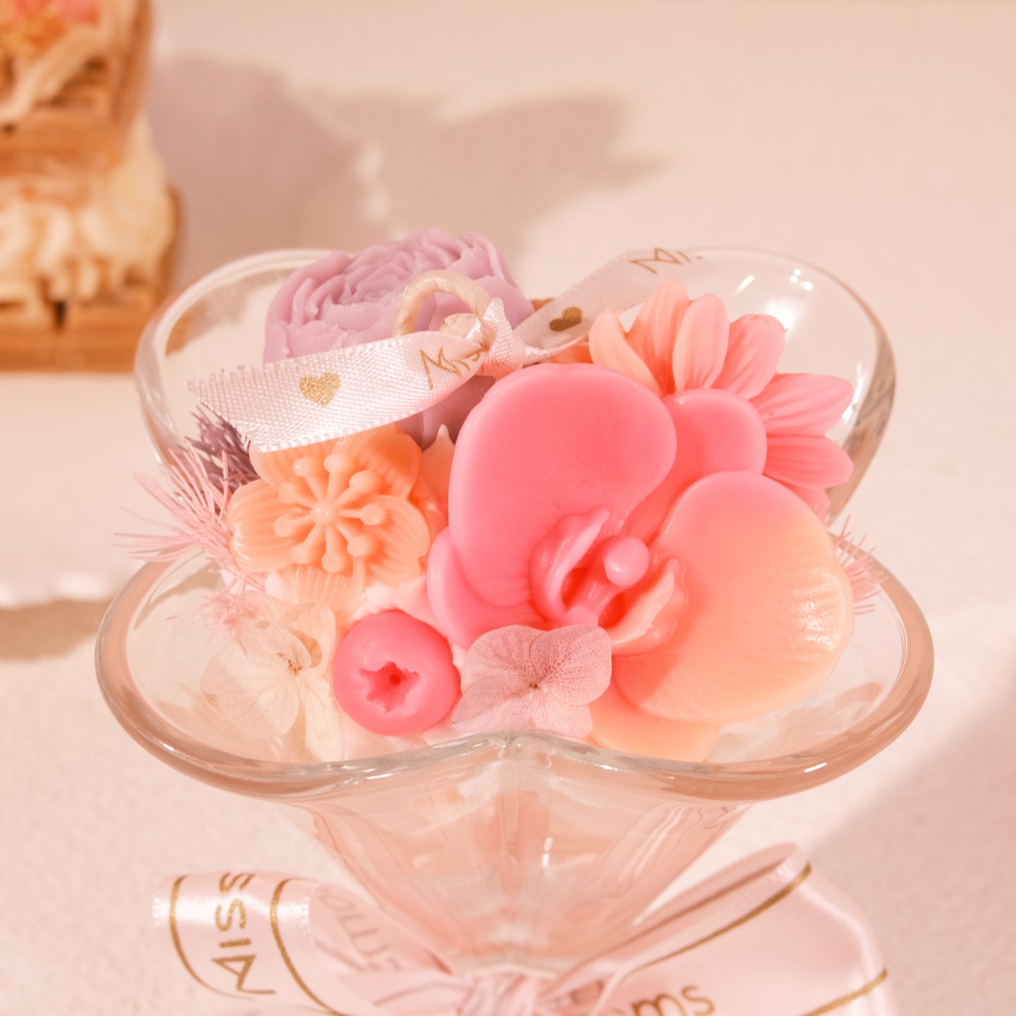 Petal Whispers Orchid Parfait Candle