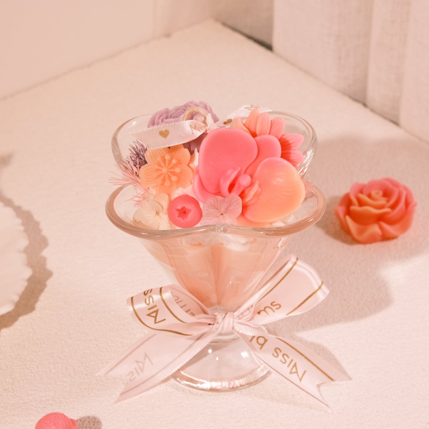 Petal Whispers Orchid Parfait Candle