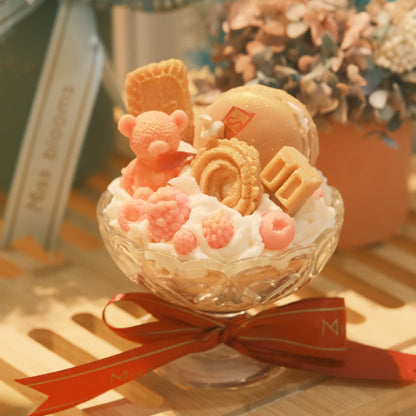 Vanilla Caramel Large Sundae Candle