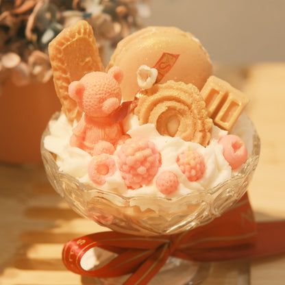 Vanilla Caramel Large Sundae Candle