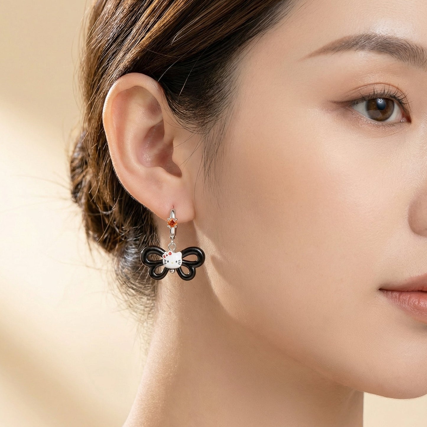 Sanrio Hello Kitty Sterling Silver Earrings