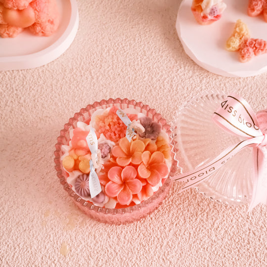 Flower Bowl Candle