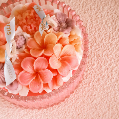 Flower Bowl Candle