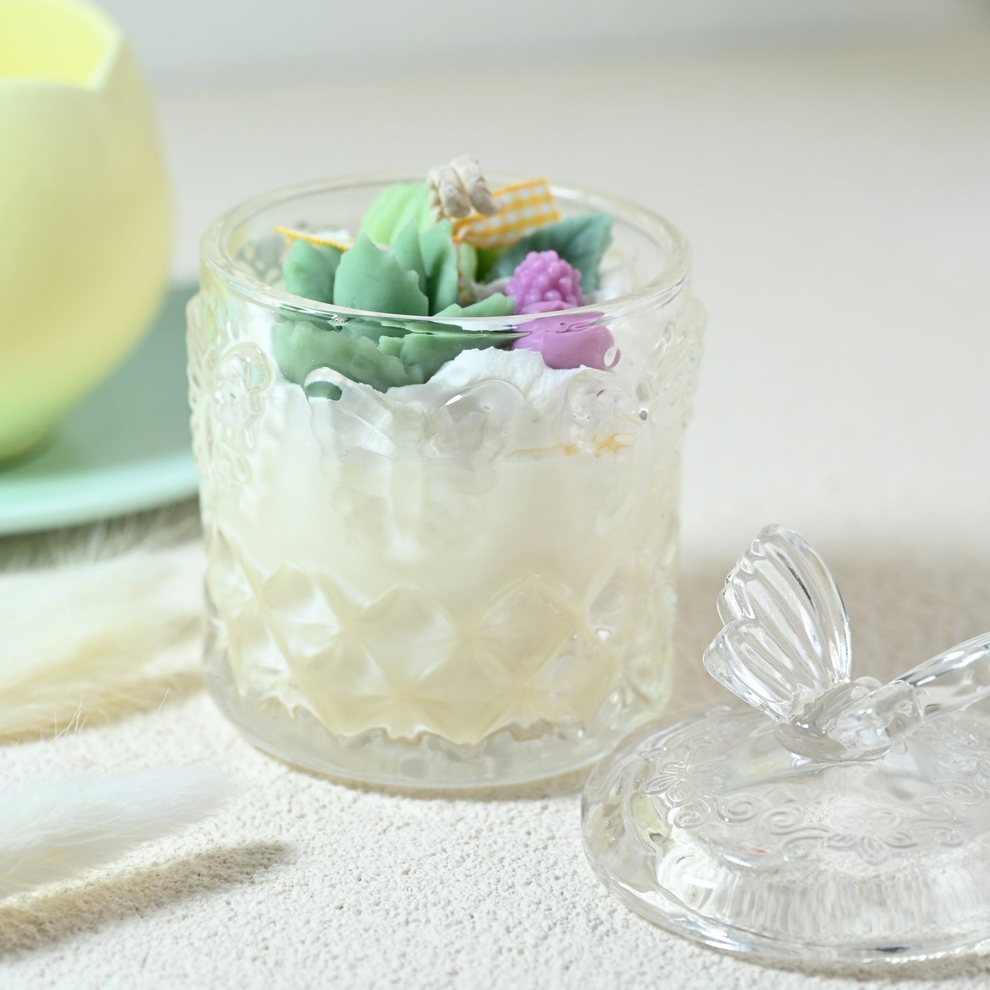 Botanical Butterfly Lid Jar Candle – Miss Blooms