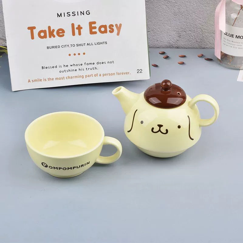 Pompompurin Teapot & Cup Set