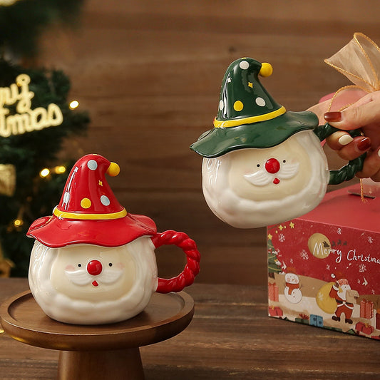 Jolly Santa Hat Mug