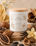 Warm Tobacco & Vanilla Scented Candle | Inspired by Tobacco Vanille