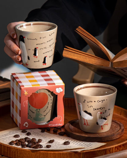 Little Story Birds Ceramic Mugs